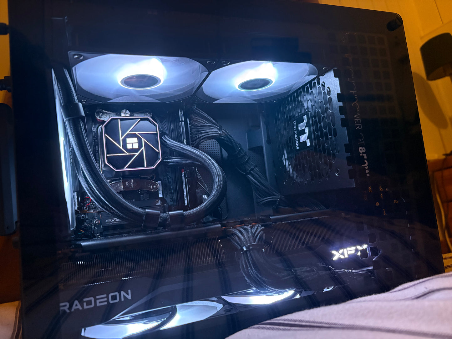 Compact Custom Gaming PC – 9070XT & 7800X3D – 4K Ready